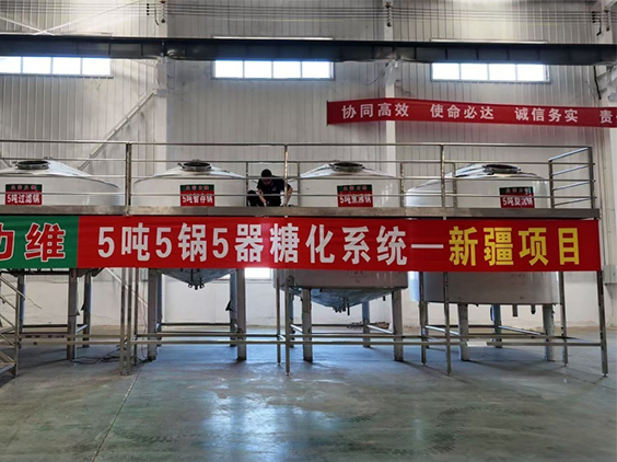 田阳精酿啤酒设备厂—5吨精酿啤酒设备—新疆项目